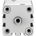 Festo Pneumatic Cylinder , Double Acting, 40 mm Bore, 40 mm Stroke, Aluminium Body, Through Hole Mount, 10 ADN-40-40-I-P-A
