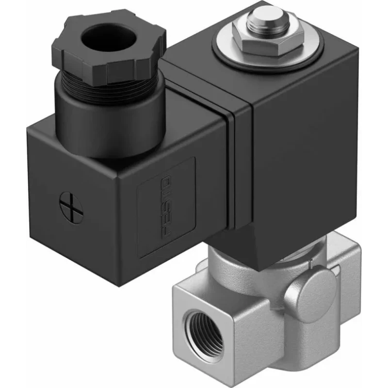 Festo Pneumatic Solenoid Valve 2/2 Solenoid Spring G VZWD Series 24V Voltage 24V Power 11W VZWD-L-M22C-M-G14-30-V-1P4-15