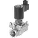Festo 2/2 Solenoid Valve G3/4 Brass Body 24V DC 11W Power VZWF-B-L-M22C-G34-275-1P4-6