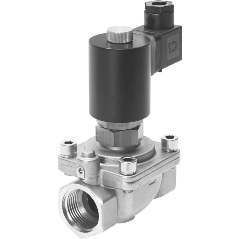 Festo 2/2 Solenoid Valve G3/4 Brass Body 24V DC 11W Power VZWF-B-L-M22C-G34-275-1P4-6