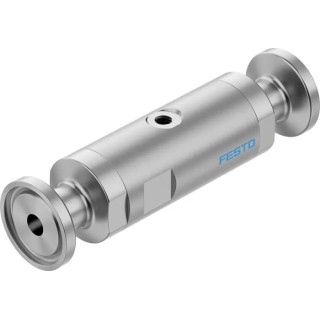 Festo Pneumatic Pinch Valve VZQA-C-M22U-6-S5S5-V4V4E-4, Female Inlet/Outlet, 6mm Tube, 6 bar Max Pressure