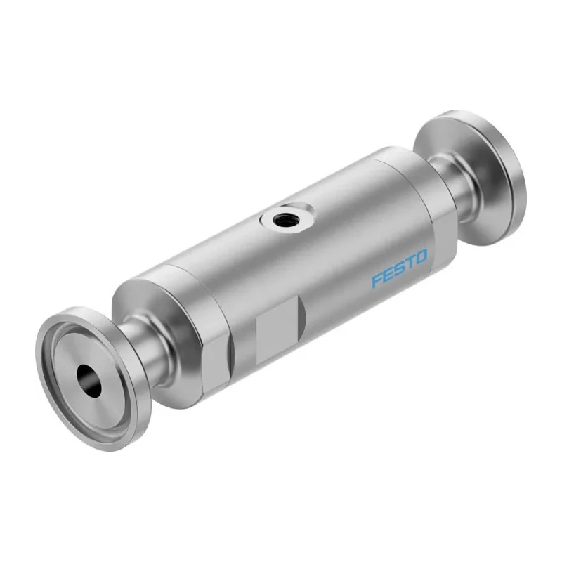Festo Pneumatic Pinch Valve VZQA-C-M22U-6-S5S5-V4V4E-4, Female Inlet/Outlet, 6mm Tube, 6 bar Max Pressure