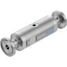 Festo Pneumatic Pinch Valve VZQA-C-M22U-6-S5S5-V4V4E-4, Female Inlet/Outlet, 6mm Tube, 6 bar Max Pressure