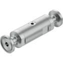 Festo Pneumatic Pinch Valve VZQA-C-M22U-6-S5S5-V4V4E-4, Female Inlet/Outlet, 6mm Tube, 6 bar Max Pressure