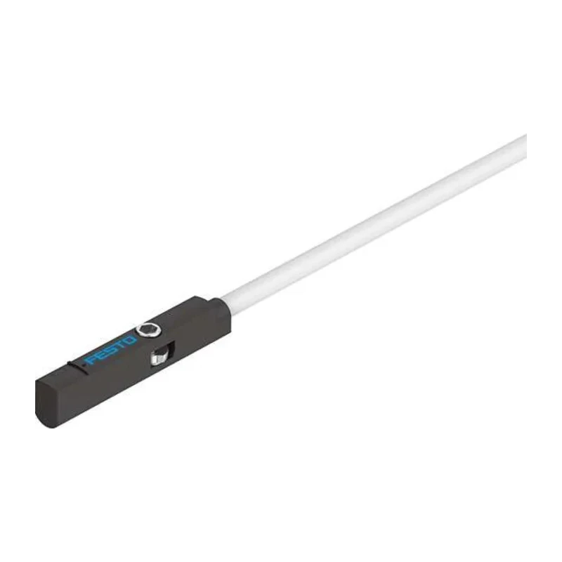 Festo Pneumatic Position Detector with 0.3m Cable, 24V DC, Reinforced Polyamide Housing SMT-10M-PS-24V-E-0,3-L-M8D