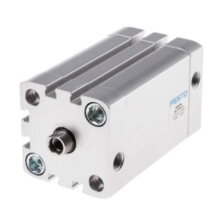 Festo Pneumatic Cylinder Double Acting Aluminum Body 40mm Bore 50mm Stroke ADN-40-50-I-PPS-A