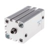 Festo Pneumatic Cylinder Double Acting Aluminum Body 40mm Bore 50mm Stroke ADN-40-50-I-PPS-A