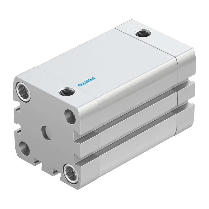 Festo Pneumatic Cylinder Double Acting Aluminum Body 40mm Bore 50mm Stroke ADN-40-50-I-PPS-A