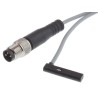 Festo Pneumatic Position Detector Cable with Plug SMT-10M-PS-24V-E-0,3-Q-M8D, IP65 IP68, 24V dc, SMT LED Indicator