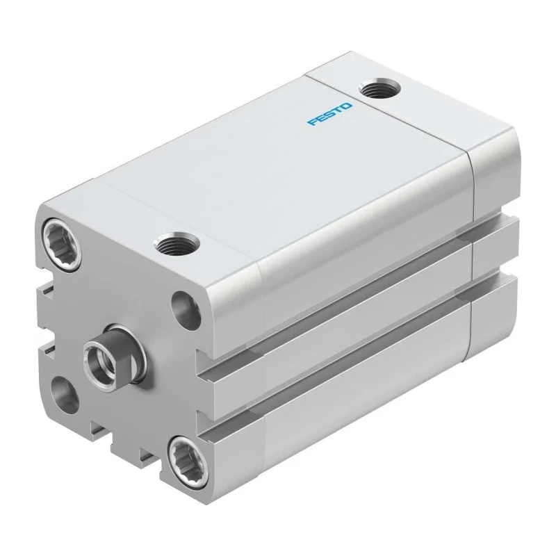 Festo Pneumatic Cylinder Double Acting Aluminum Body 40mm Bore 50mm Stroke ADN-40-50-I-PPS-A