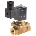 Festo Pneumatic 2/2 Solenoid Valve Brass Body, 24V DC, 11W Power, G 3/8 Port, VZWF-B-L-M22C-G38-135-1P4-10