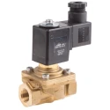 Festo Pneumatic 2/2 Solenoid Valve Brass Body, 24V DC, 11W Power, G 3/8 Port, VZWF-B-L-M22C-G38-135-1P4-10