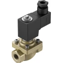 Festo Pneumatic 2/2 Solenoid Valve Brass Body, 24V DC, 11W Power, G 3/8 Port, VZWF-B-L-M22C-G38-135-1P4-10