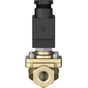 Festo Pneumatic 2/2 Solenoid Valve Brass Body, 24V DC, 11W Power, G 3/8 Port, VZWF-B-L-M22C-G38-135-1P4-10