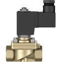 Festo Pneumatic 2/2 Solenoid Valve Brass Body, 24V DC, 11W Power, G 3/8 Port, VZWF-B-L-M22C-G38-135-1P4-10