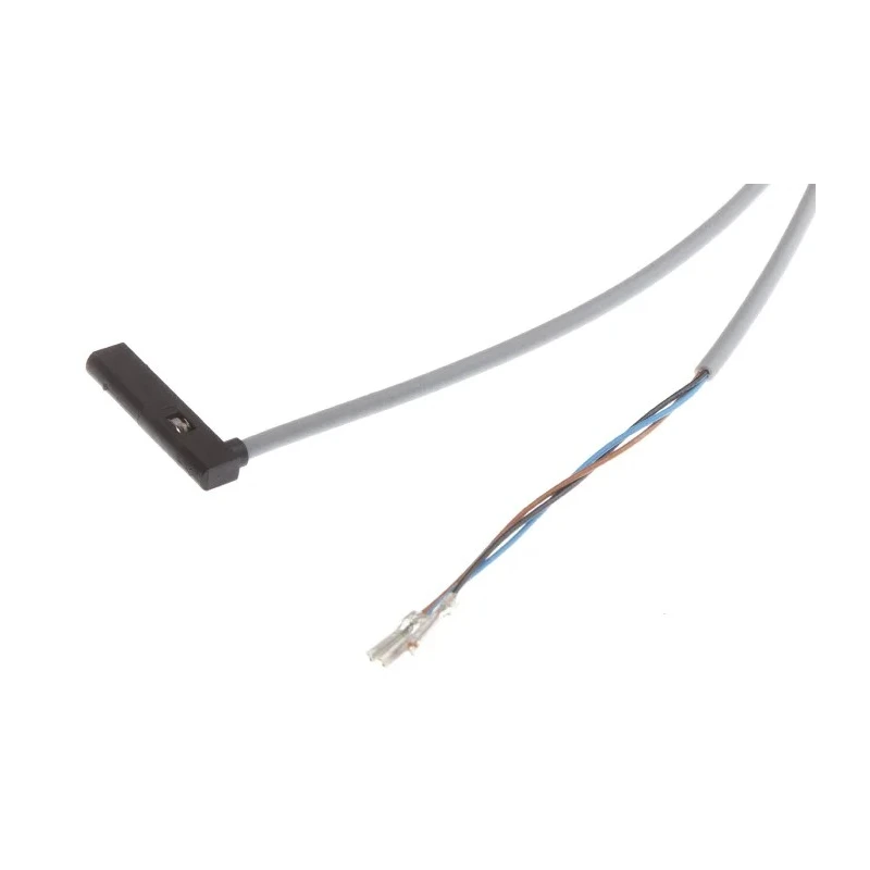 Festo Pneumatic Position Detector Cable with Plug M12X1, 3-Pin, M8X1, 2-Pin, 3-Wire, Model SMT-10M-PS-24V-E-2,5-Q-OE