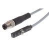 Festo Pneumatic Position Detector Cable with Plug M12X1, Plug M8X1, Open End, IP65 IP68 IP69K 24V SMT-8M-A-NS-24V-E-0,3-M8D