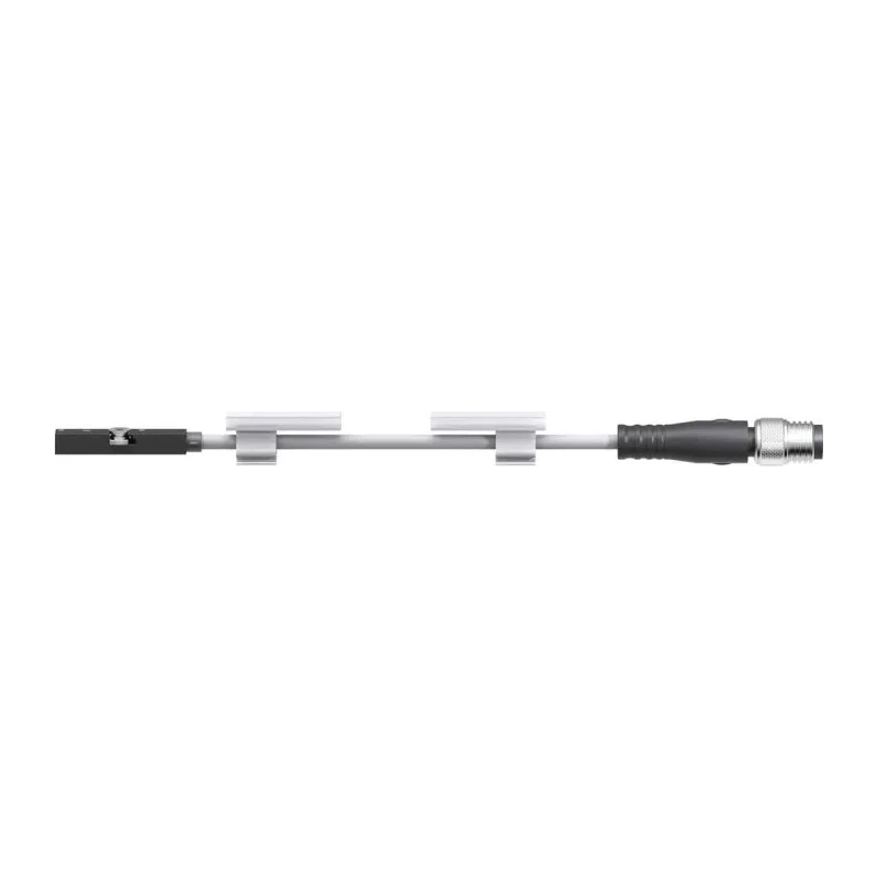 Festo Pneumatic Position Detector Cable with Plug M12X1, Plug M8X1, Open End, IP65 IP68 IP69K 24V SMT-8M-A-NS-24V-E-0,3-M8D
