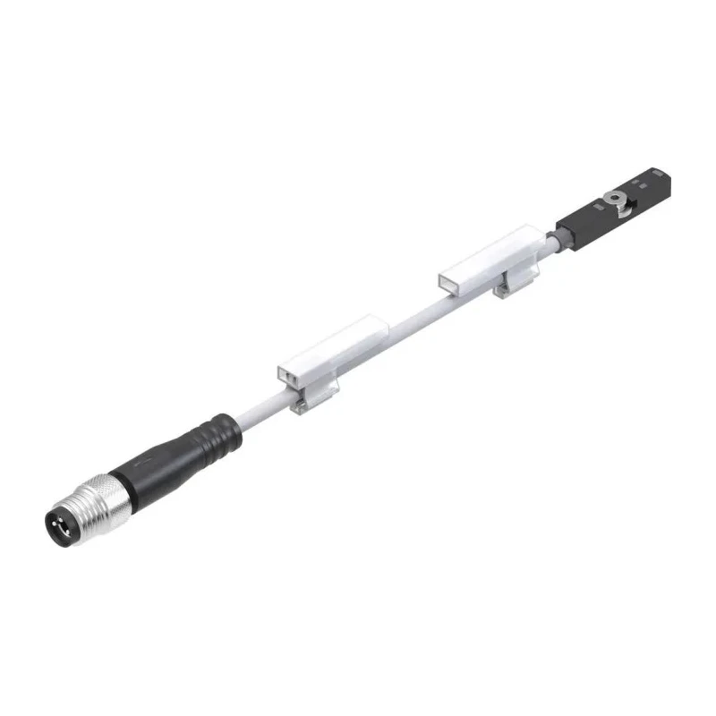 Festo Pneumatic Position Detector Cable with Plug M12X1, Plug M8X1, Open End, IP65 IP68 IP69K 24V SMT-8M-A-NS-24V-E-0,3-M8D