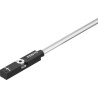 Festo Pneumatic Position Detector Cable with Connector M12 3 Pin, , 24V DC, IP65 IP68 IP69K, LED SMT-8M-A-PS-24V-E-0,3-M12