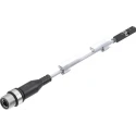 Festo Pneumatic Position Detector Cable with Connector M12 3 Pin, , 24V DC, IP65 IP68 IP69K, LED SMT-8M-A-PS-24V-E-0,3-M12