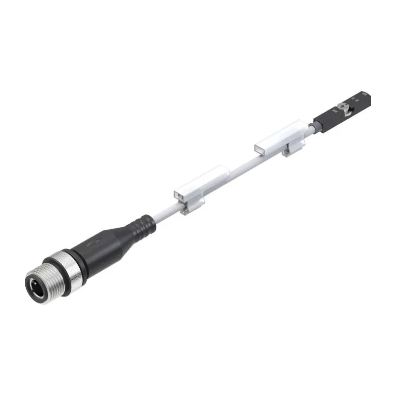 Festo Pneumatic Position Detector Cable with Connector M12 3 Pin, , 24V DC, IP65 IP68 IP69K, LED SMT-8M-A-PS-24V-E-0,3-M12