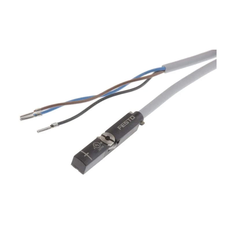Festo Pneumatic Position Detector SMT-8M-A-PO-24V-E-7,5-OE, 24V DC, Magneto-Resistive, IP68 IP65 IP69K Rated