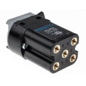 Festo Pneumatic Manual Control Valve SV Series, 5/2 Monostable, Plastic Body, Metric M5, 8 bar, 95 L/min, SV-5-M5-B