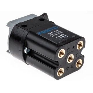 Festo Pneumatic Manual Control Valve SV Series, 5/2 Monostable, Plastic Body, Metric M5, 8 bar, 95 L/min, SV-5-M5-B