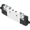 Festo Pneumatic Solenoid Valve 3/2 Solenoid/Spring Metric VUVG Series 24V dc VUVG-LK10-T32C-AT-M5-1R8L-S