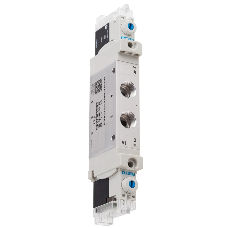 Festo Solenoid Valve 5/2 Solenoid G 1/8 Pneumatic Valve VUVG Series 24V DC VUVG-LK14-B52-T-G18-1H2L-S