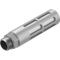 Festo Aluminium Pneumatic Silencer 10 bar Threaded G Connection U-1/2-B
