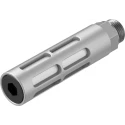 Festo Aluminium Pneumatic Silencer 10 bar Threaded G Connection U-1/2-B