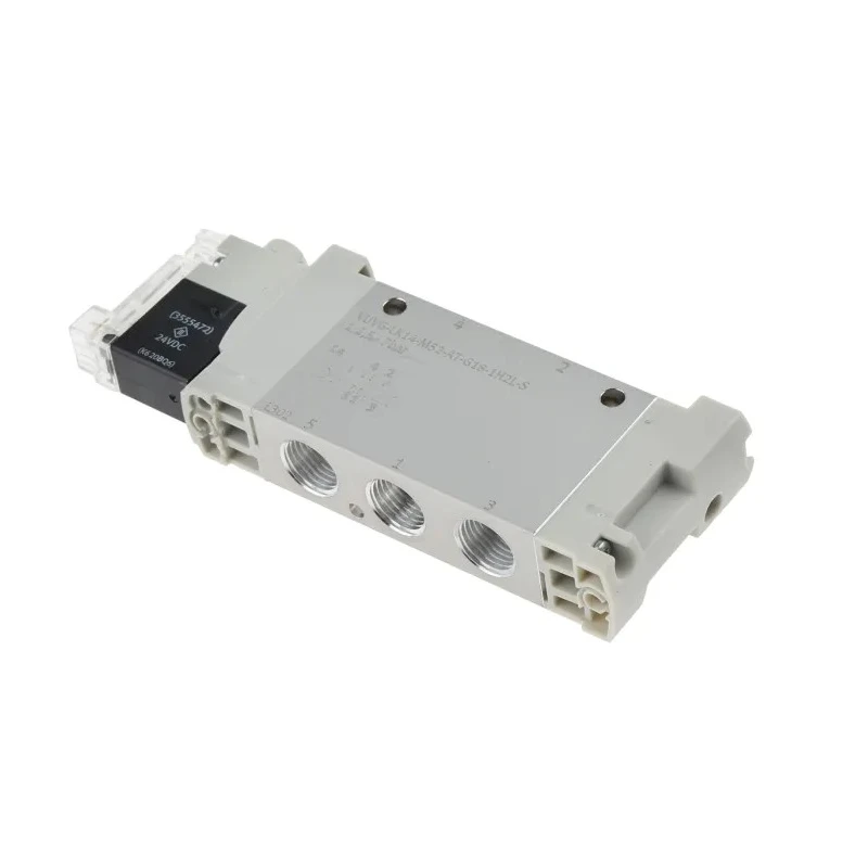 Festo Solenoid Valve 5/2 Solenoid/Spring G 1/8 Inch Port Size 24V DC Aluminium Alloy Body VUVG-LK14-M52-AT-G18-1H2L-S