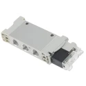 Festo Solenoid Valve 5/2 Solenoid/Spring G 1/8 Inch Port Size 24V DC Aluminium Alloy Body VUVG-LK14-M52-AT-G18-1H2L-S
