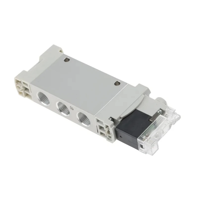 Festo Solenoid Valve 5/2 Solenoid/Spring G 1/8 Inch Port Size 24V DC Aluminium Alloy Body VUVG-LK14-M52-AT-G18-1H2L-S