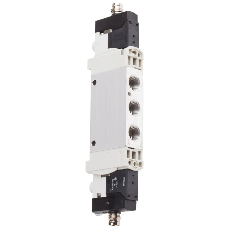 Festo 3/2 Solenoid/Spring Pneumatic Solenoid Valve G 1/8 Port Size 24V DC Aluminium Alloy Body VUVG-LK14-T32C-AT-G18-1R8L-S