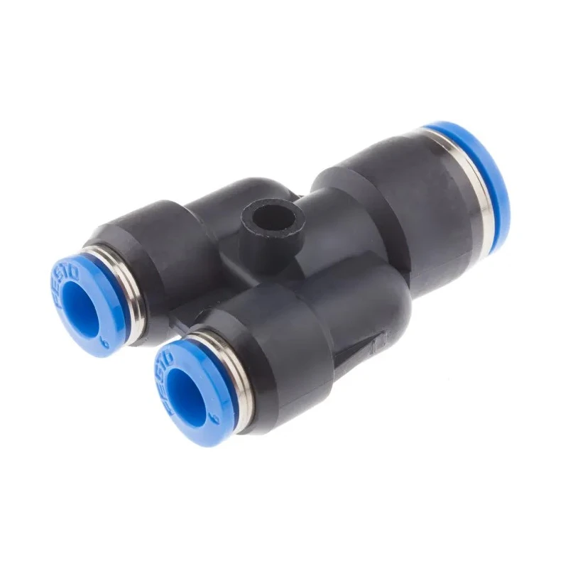 Festo Polybutylene Terephthalate Push-in Pneumatic Fitting Push-in 10 mm to Push-in 6 mm QSY-10-6