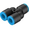 Festo Polybutylene Terephthalate Pneumatic Fitting Push-in 10 mm QSY-10