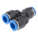 Festo Polybutylene Terephthalate Pneumatic Fitting Push-in 10 mm QSY-10