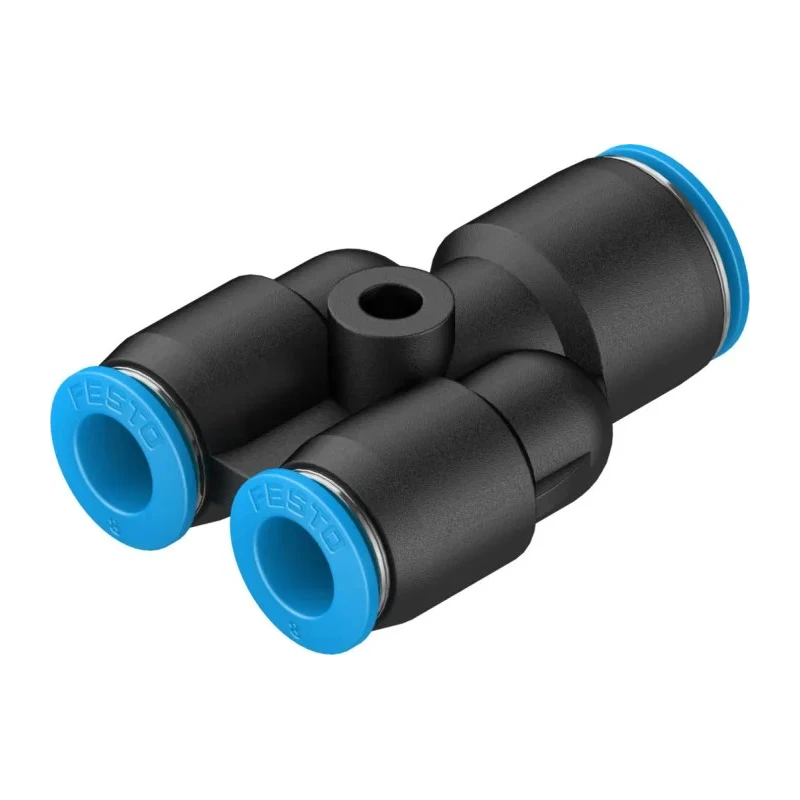 Festo Polybutylene Terephthalate Pneumatic Fitting Push-in 10 mm to 8 mm QSY-10-8