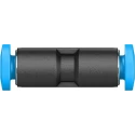 Festo Pneumatic Fitting 3 mm Push-in Straight Tube-to-Tube Adapter Polybutylene Terephthalate Reinforced POM Nickel QSM-3