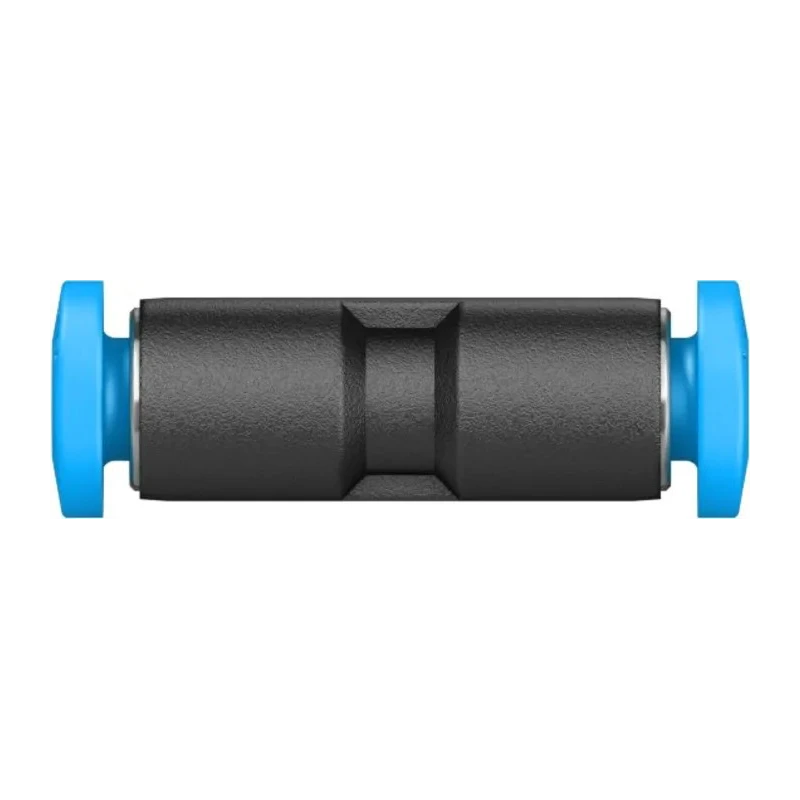 Festo Pneumatic Fitting 3 mm Push-in Straight Tube-to-Tube Adapter Polybutylene Terephthalate Reinforced POM Nickel QSM-3