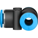 Festo Pneumatic Tee Tube-to-Tube Adapter Push-in 6 mm, Maximum Operating Pressure 14 bar, Max Temperature 80°C QST-6