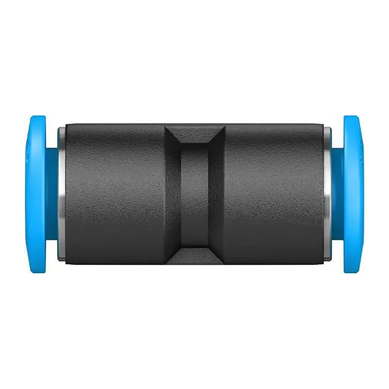 Festo Pneumatic Fitting Straight Tube-to-Tube Adapter Push-in 6 mm to Threaded 6 mm, Polybutylene Terephthalate QSM-6