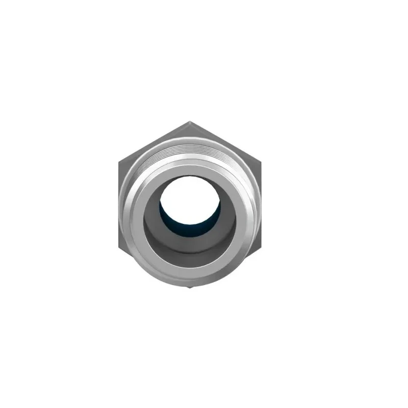 Festo Pneumatic Fitting QS Series 6mm Push-In Brass Nickel Finish Male Threaded R 1/4 in 14 bar Maximum Operating QS-1/4-6