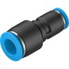 Festo QS Series Polybutylene Terephthalate Pneumatic Reducer Nipple Push-in Fitting 10 mm to 6 mm QS-10-6