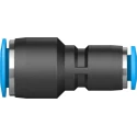 Festo QS Series Polybutylene Terephthalate Pneumatic Reducer Nipple Push-in Fitting 10 mm to 6 mm QS-10-6