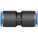 Festo QS Series Pneumatic Fitting 14 Bar, 10 mm Push-in Tube-to-Tube Adapter QS-10