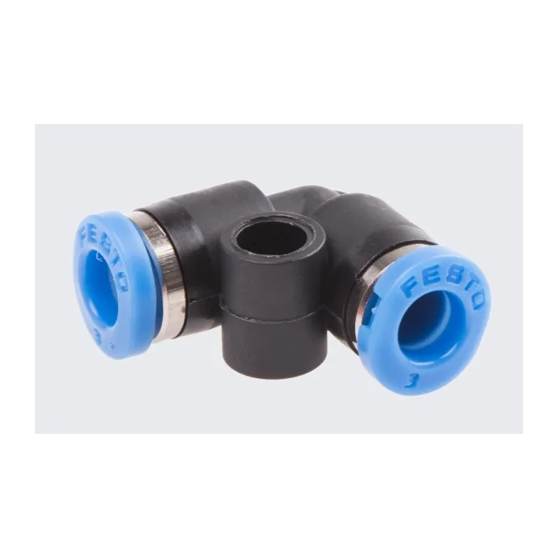 Festo QSML Series Nickel Plated Brass Pneumatic Fitting Push In 3 mm Elbow Tube-to-Tube Adapter QSML-3